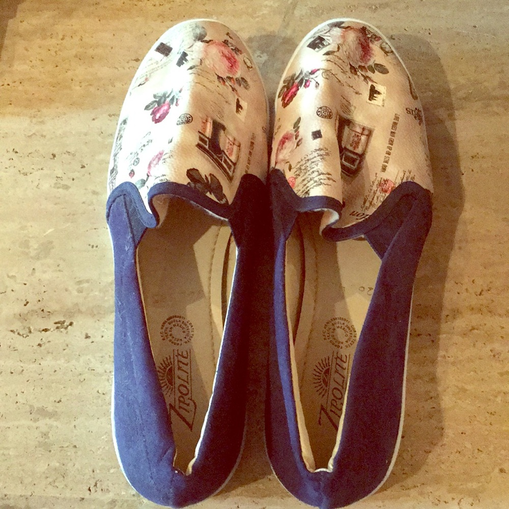 New Denim Flats